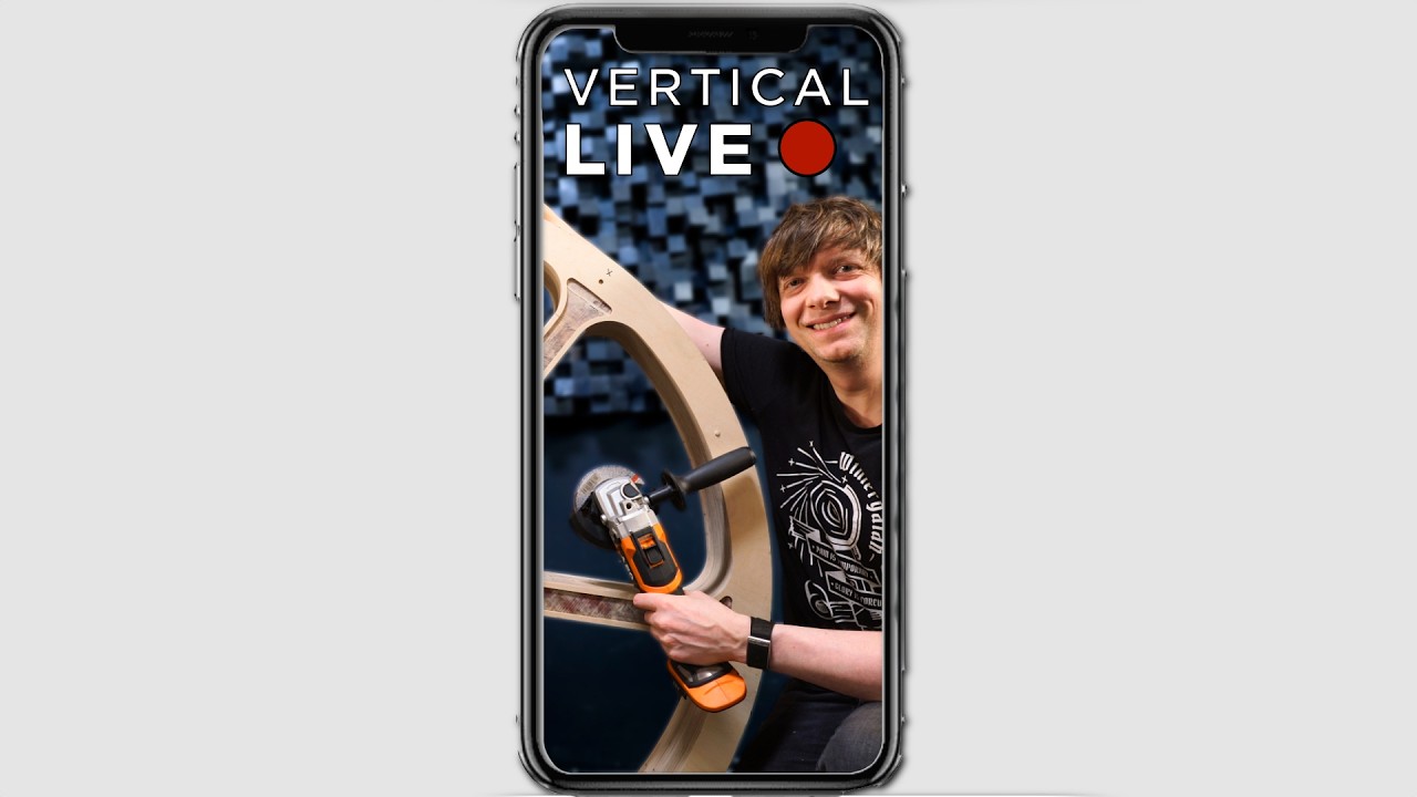 Vertical Stream: Lego Vibrato Experiments | Marble Machine Live