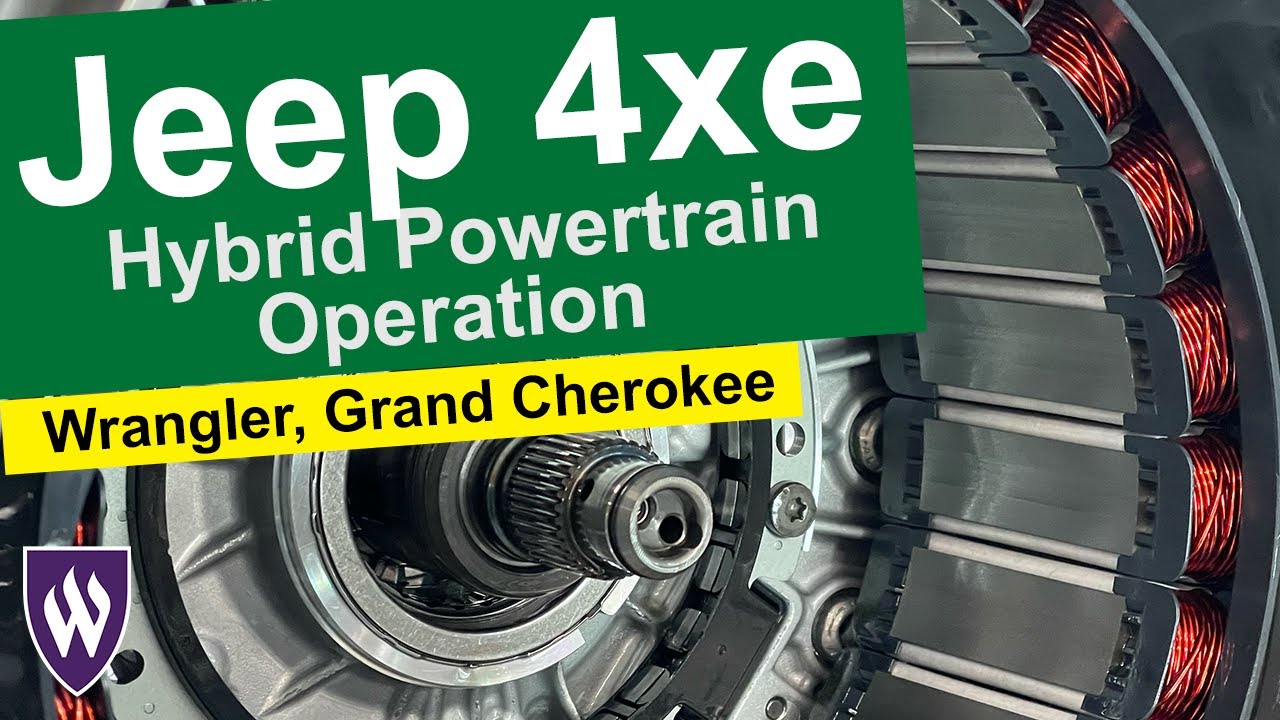 The Jeep Wrangler 4xe Two-Motor Hybrid System