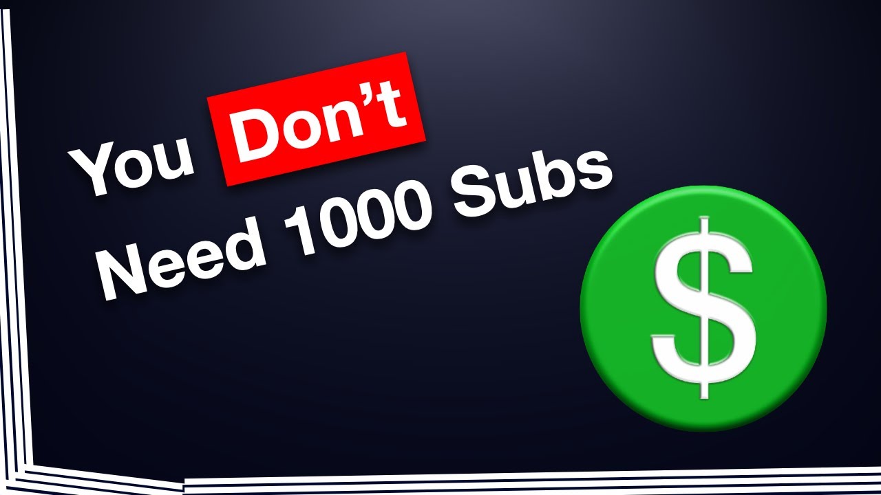 Make Money On YouTube Without Monetization