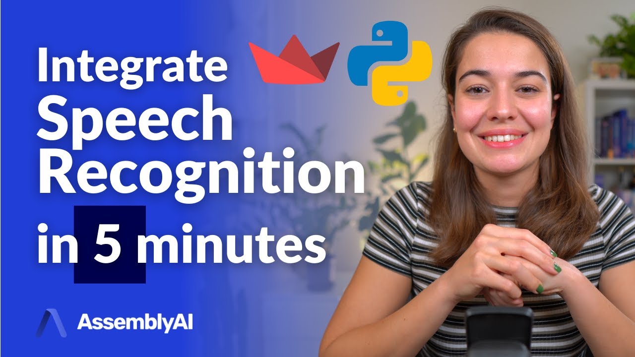 Add speech recognition to your Streamlit apps in 5 minutes