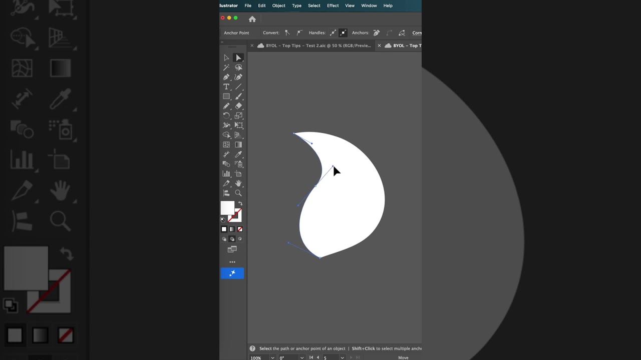 Advanced Pen Tool tricks in #adobeillustrator