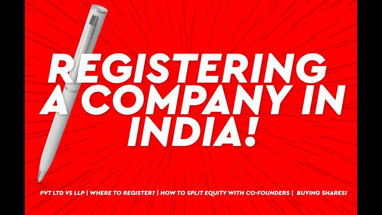 HOW TO REGISTER A COMPANY IN INDIA? | METASTARTUP #6