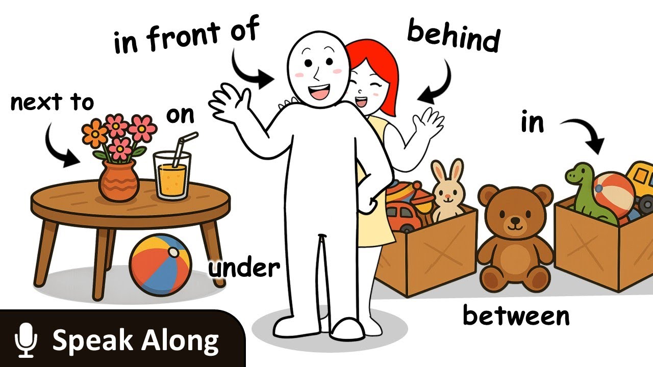 Prepositions of Place | Exercises With Answers