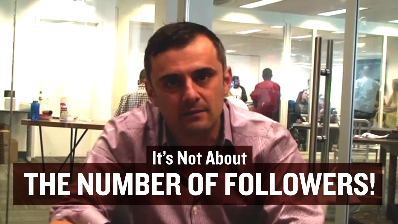 It's Not About the Number of Followers!