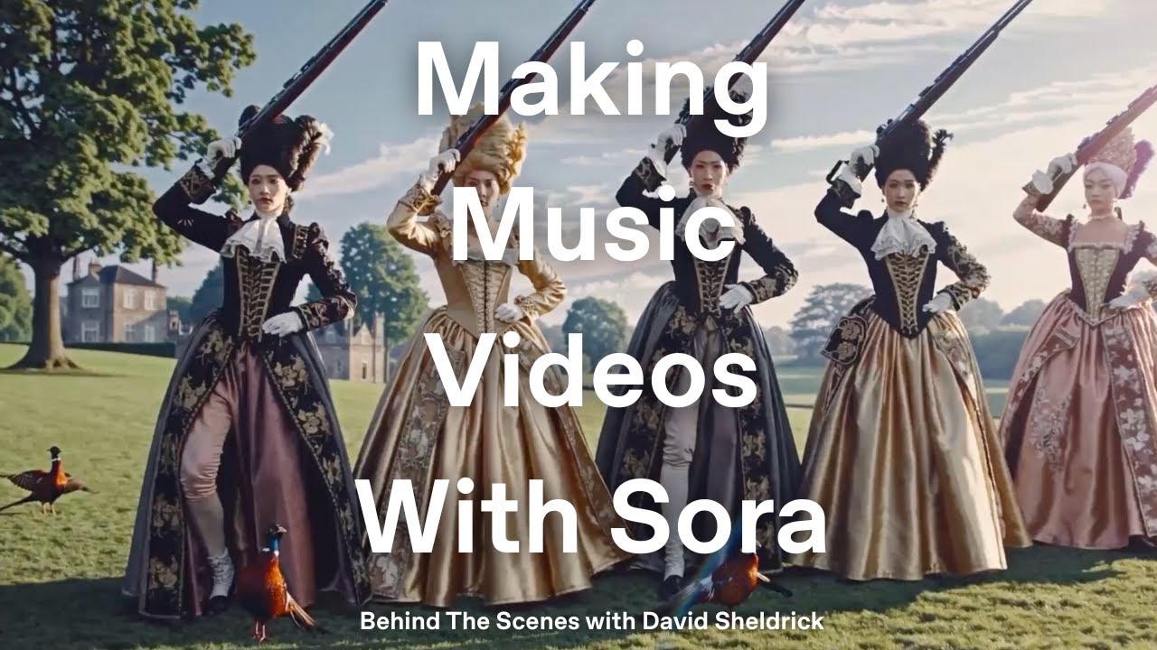 How to make Sora music videos with David Sheldrick