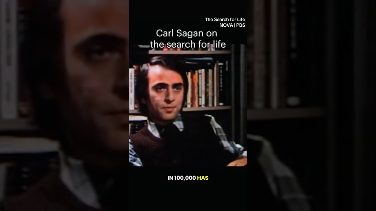 Carl Sagan on the search for life #space #universe #contact