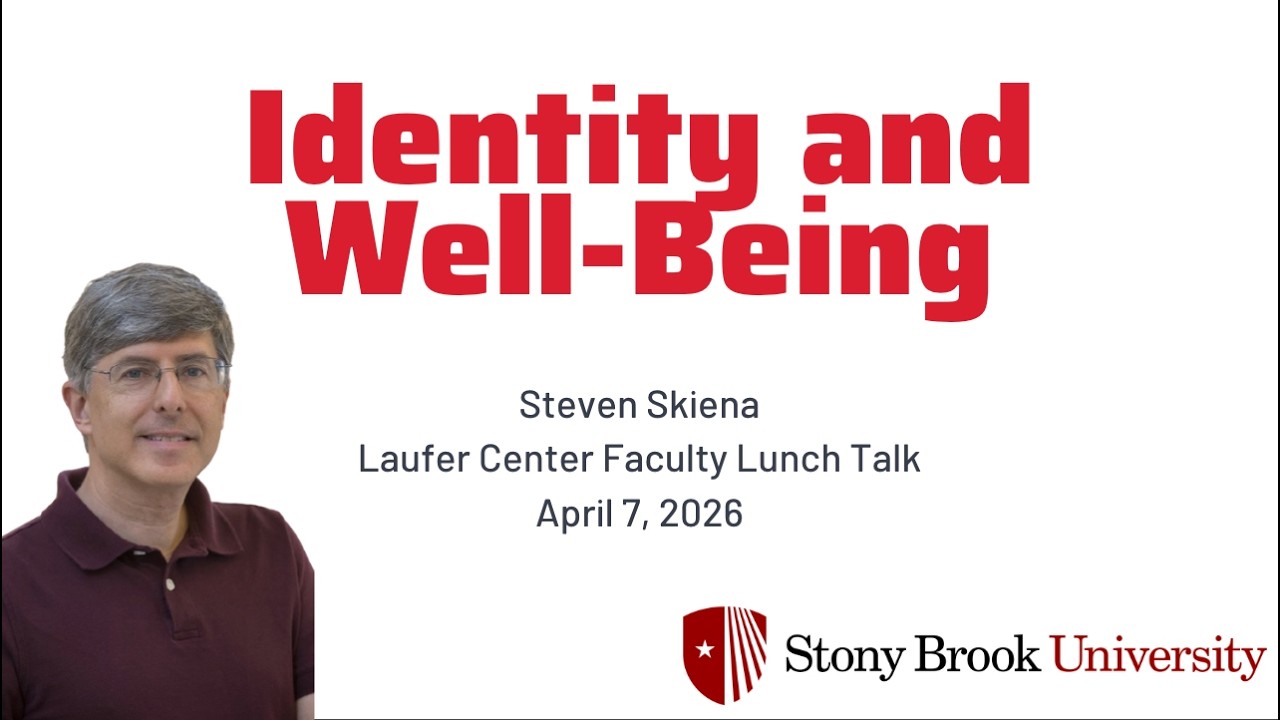 Identity and Well-Being — Faculty Talk