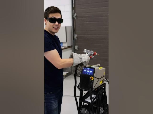 Мощный лазер: пробуем, режем, чистим