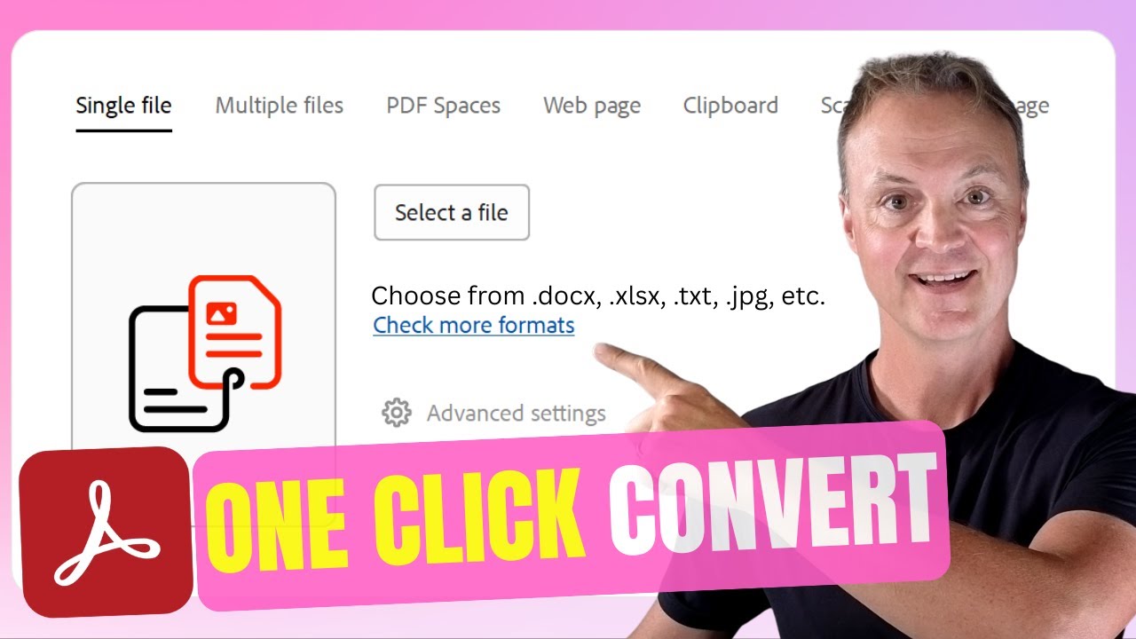 Best File Converter: How to Convert Different File Formats To & From PDF Fast | Adobe Acrobat Studio