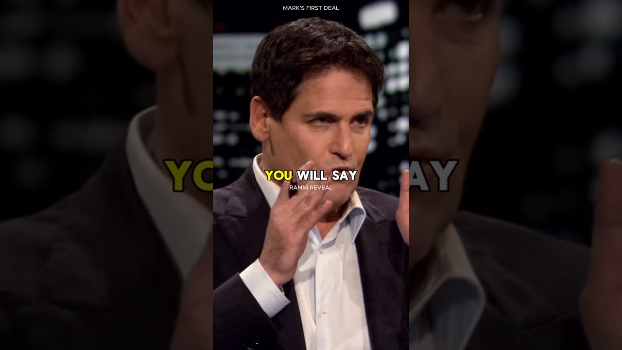 First Shark Deal EVER With Mark Cuban 🔥😍 | #sharktank