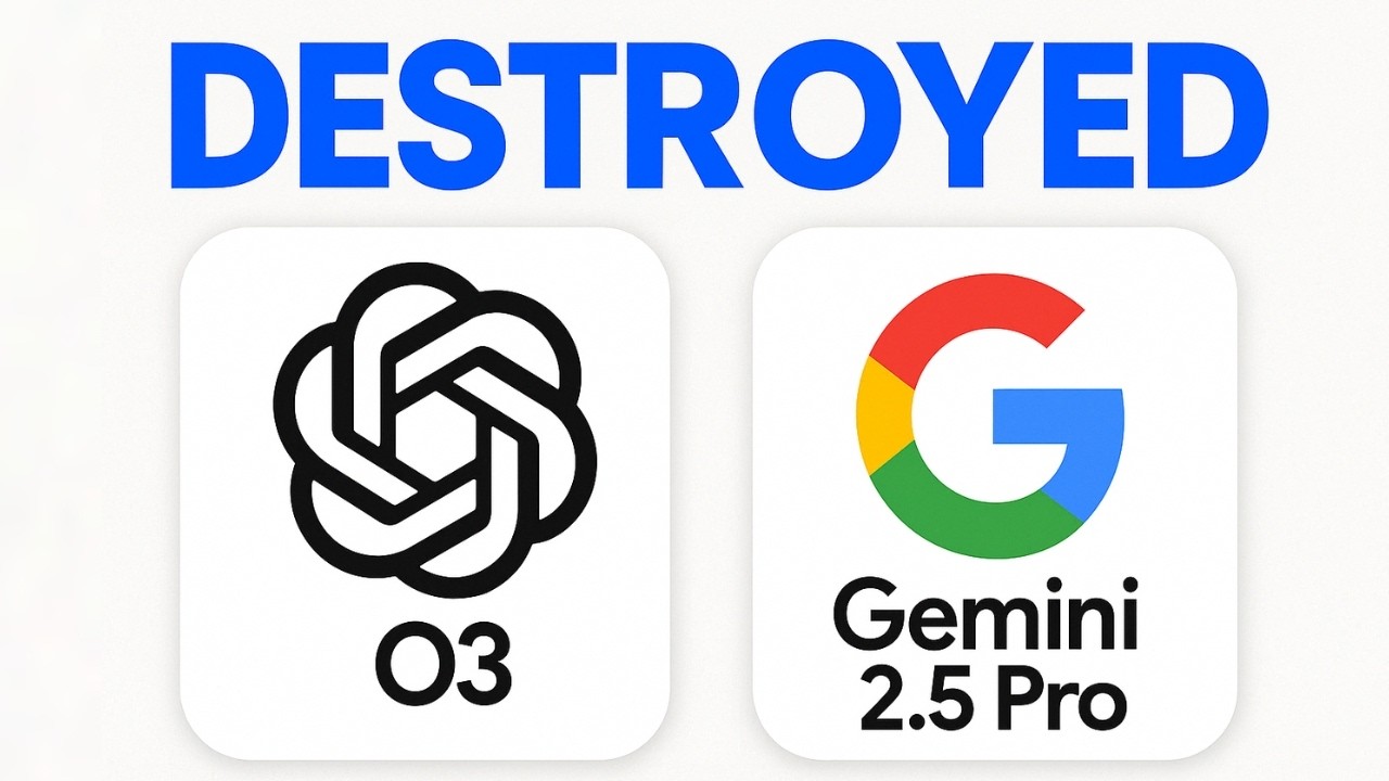 ChatGPT o3 VS Gemini 2.5 Pro: Who’s Wins? 🐐