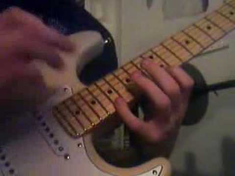 Sweep with legato lick lesson