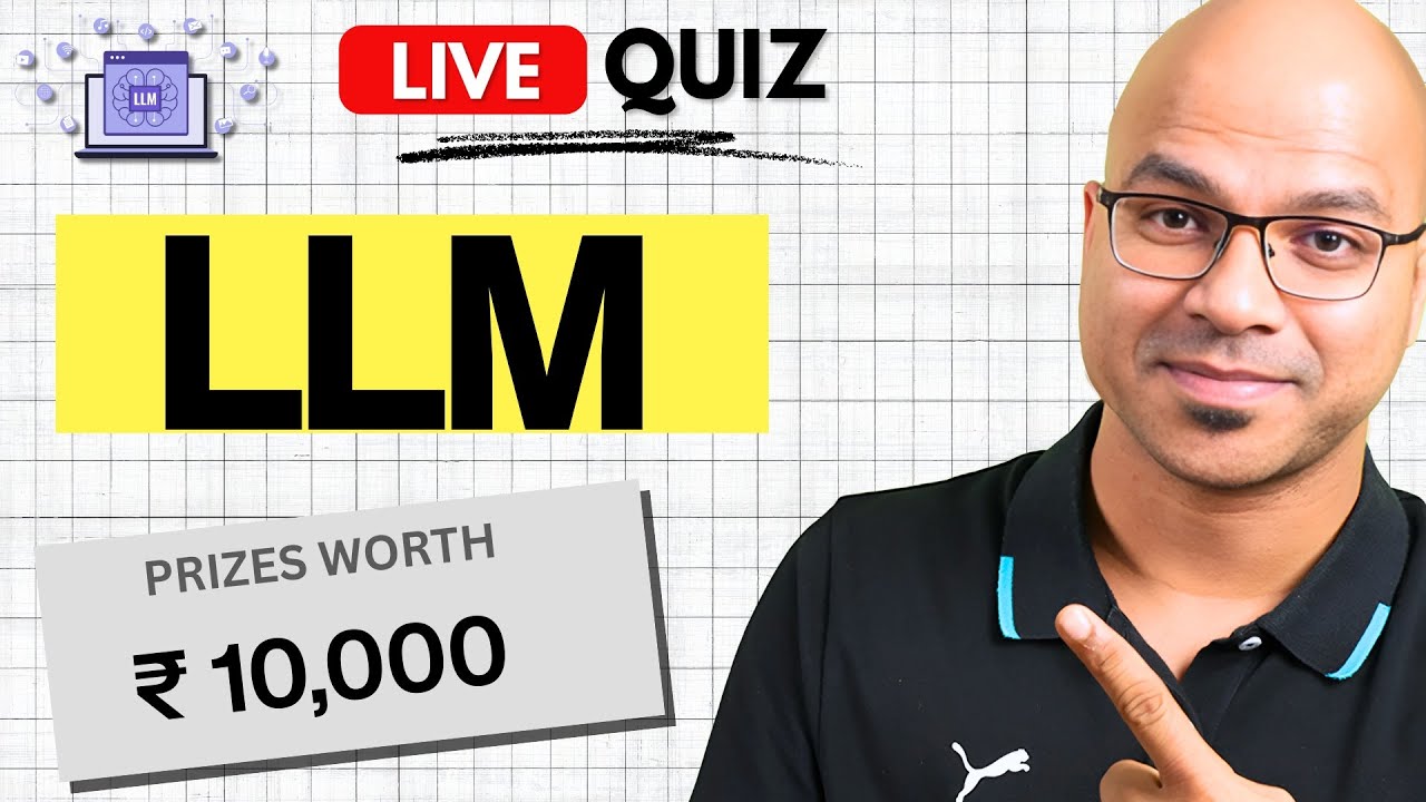 Large Language Model  Live Quiz | Win Prizes