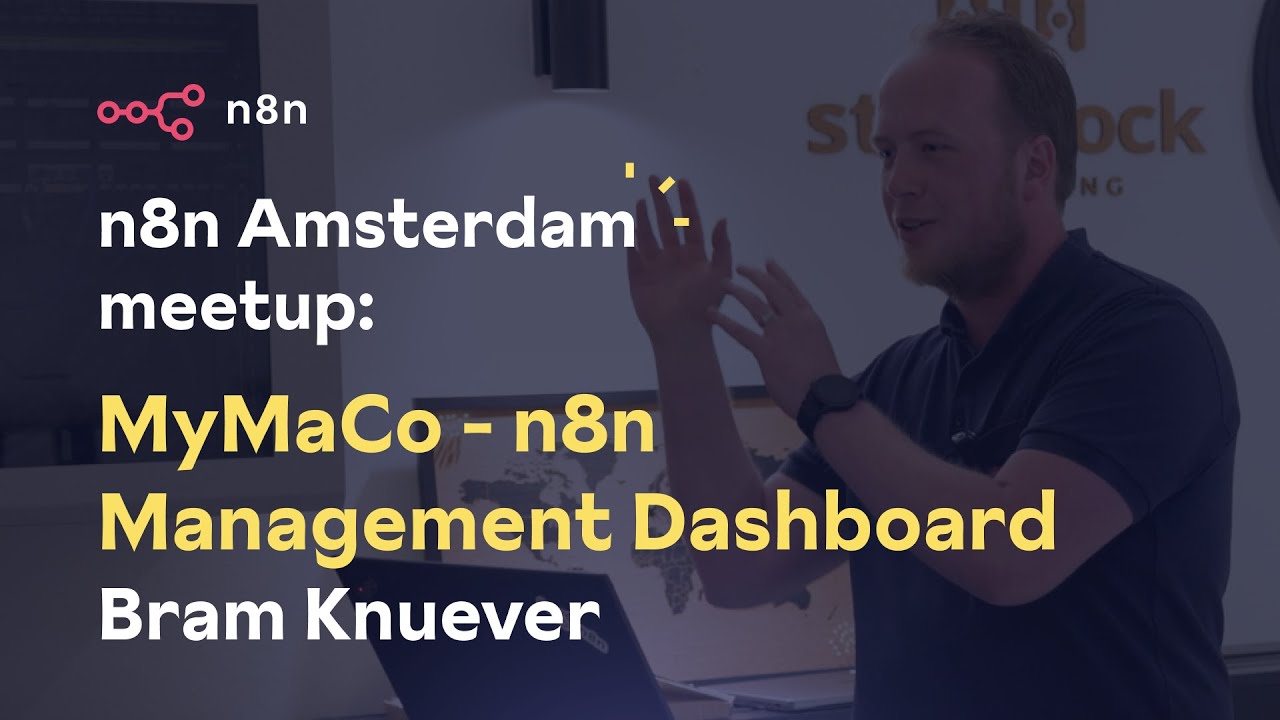 ‘MyMaco n8n Dashboard’ - from the Amsterdam Meetup (November 2024)