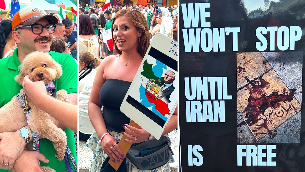 Iranians Speak Out Against Evil Regime