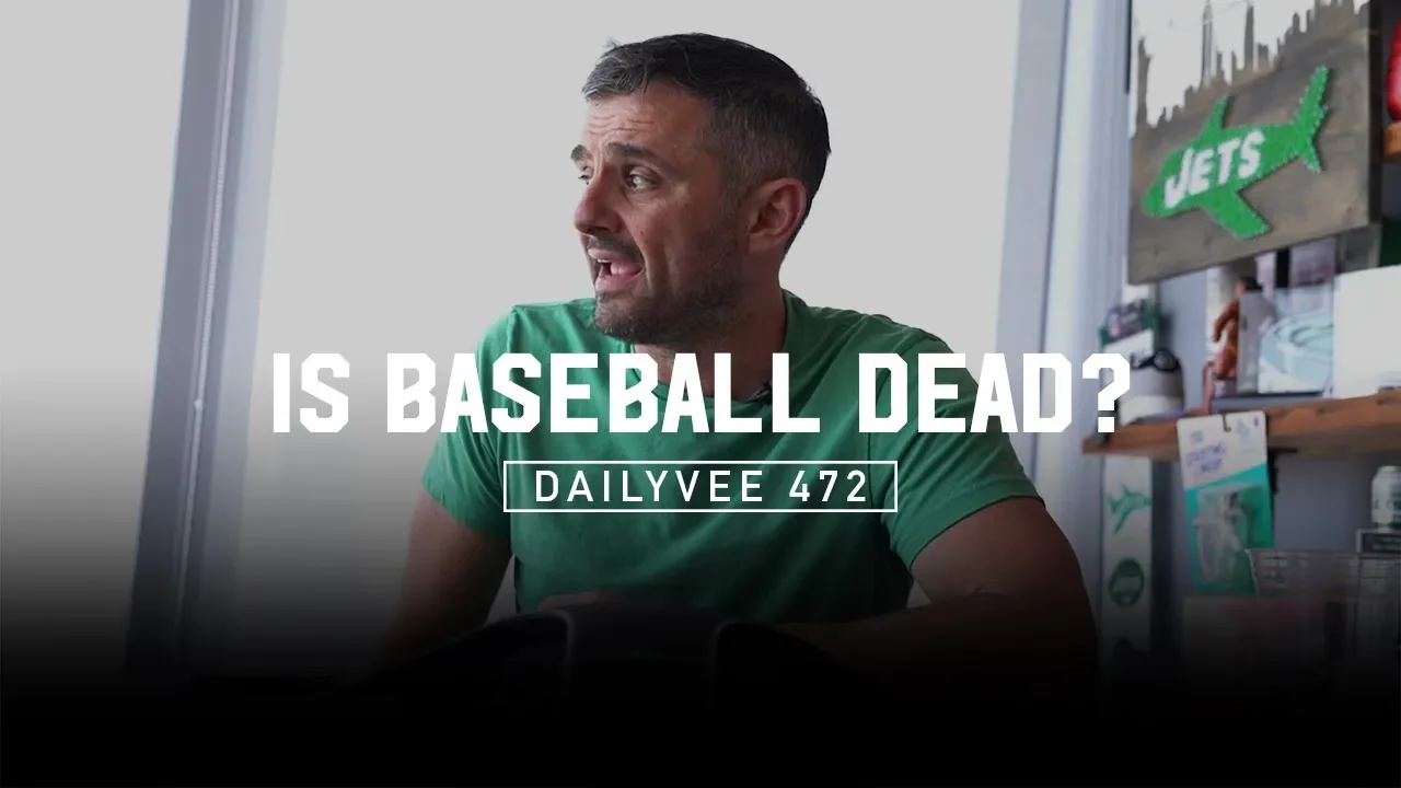 NOT SO BREAKING NEWS: Kids Would Rather Watch Fortnite Than Major League Baseball | DailyVee 472