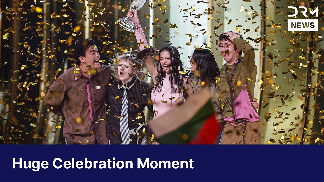 HISTORIC CELEBRATIONS: Fans Celebrate Bulgaria Eurovision Victory in Rome After Dramatic Final |AA14