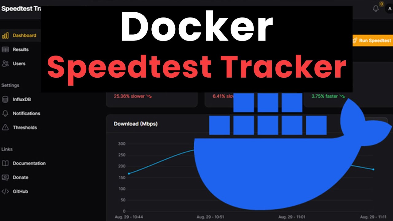 Setting Up a Speedtest Tracker Using Docker
