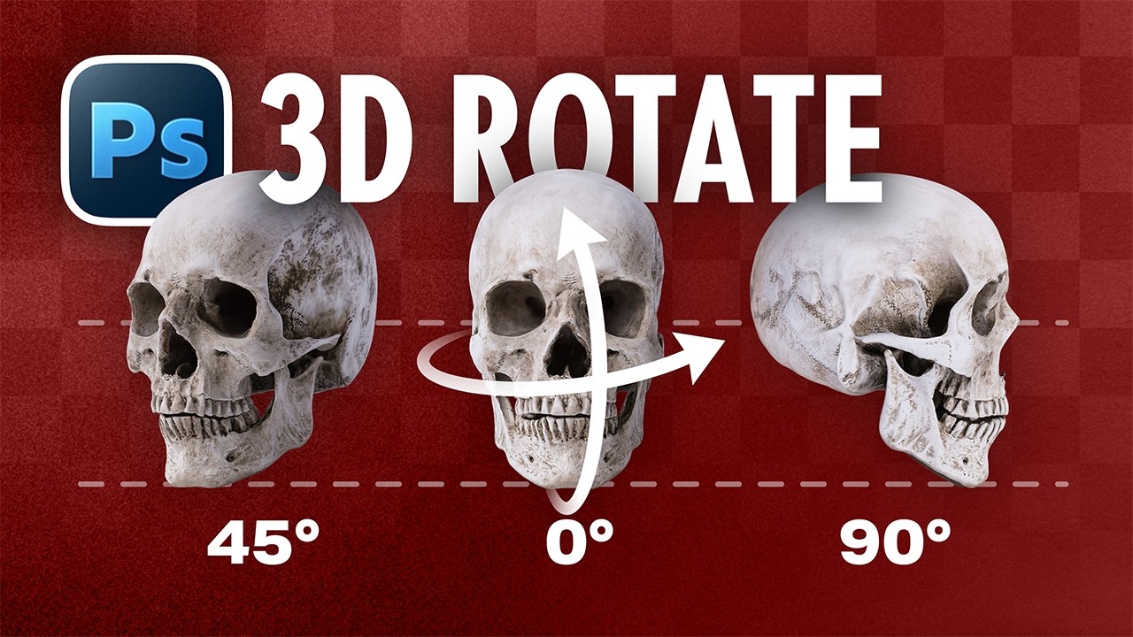 Insane NEW Photoshop Tool: Rotate ANY Photo in 3D!