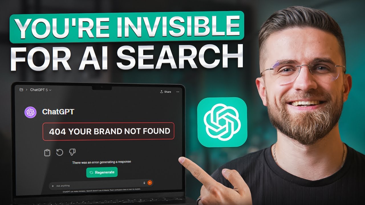 ChatGPT Can't See Your Website (And You're Losing Traffic)