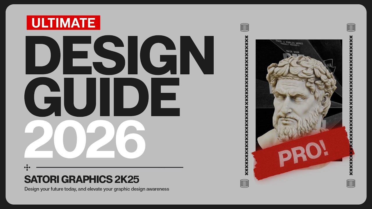 The ULTIMATE Graphic Design Guide For 2026!