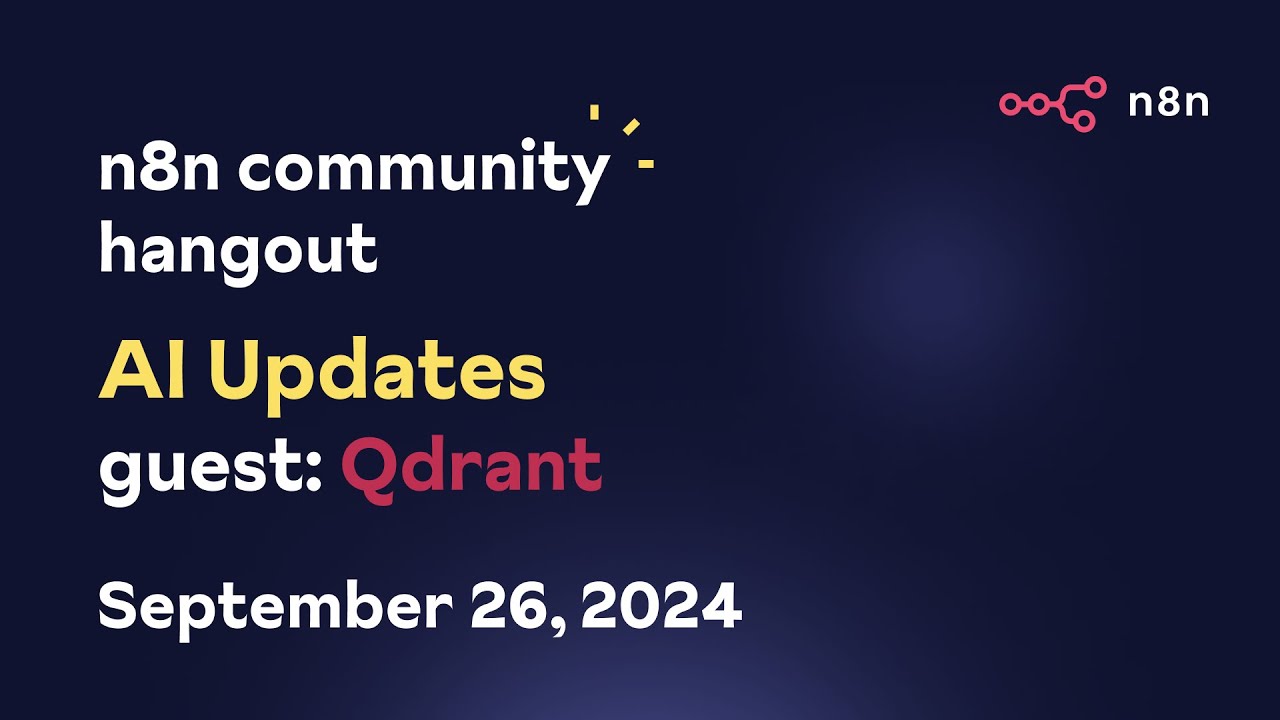 Community Hangout, September 2024: AI Update
