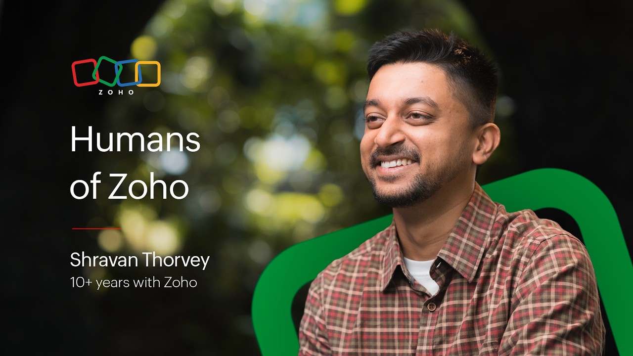 Humans of Zoho - Shravan Thorvey