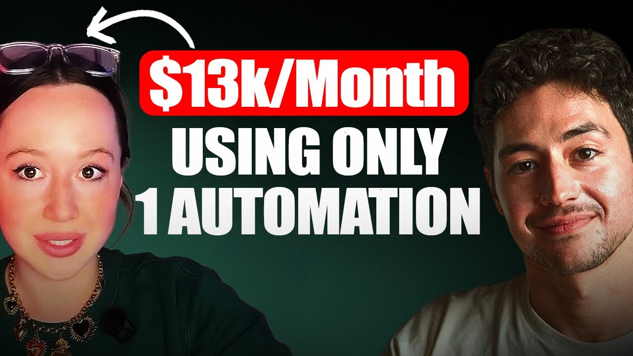 How She Built a $13k/m Agency Using Just ONE AI Automation