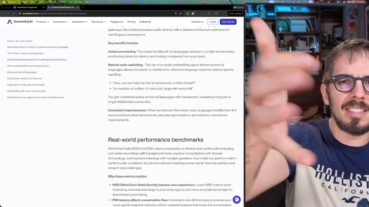 Code Switching in Real-Time | Universal-Streaming Speech-to-Text