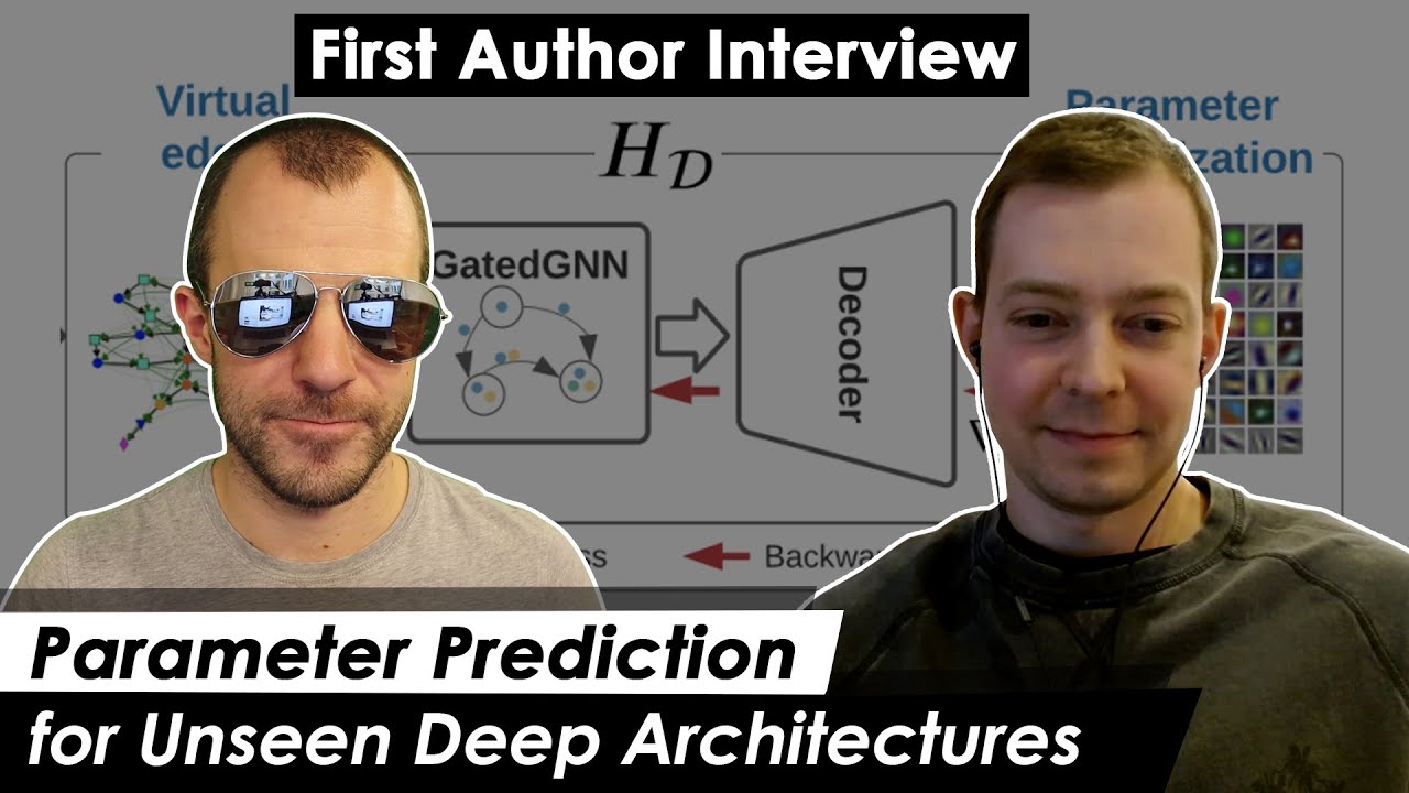 Parameter Prediction for Unseen Deep Architectures (w/ First Author Boris Knyazev)