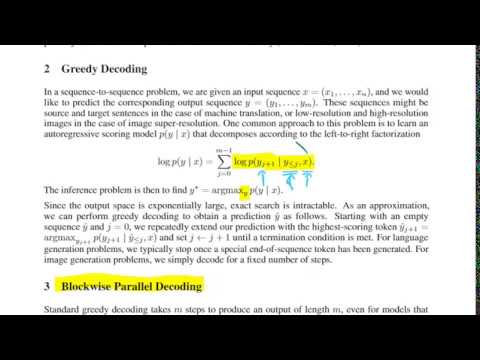 Blockwise Parallel Decoding for Deep Autoregressive Models