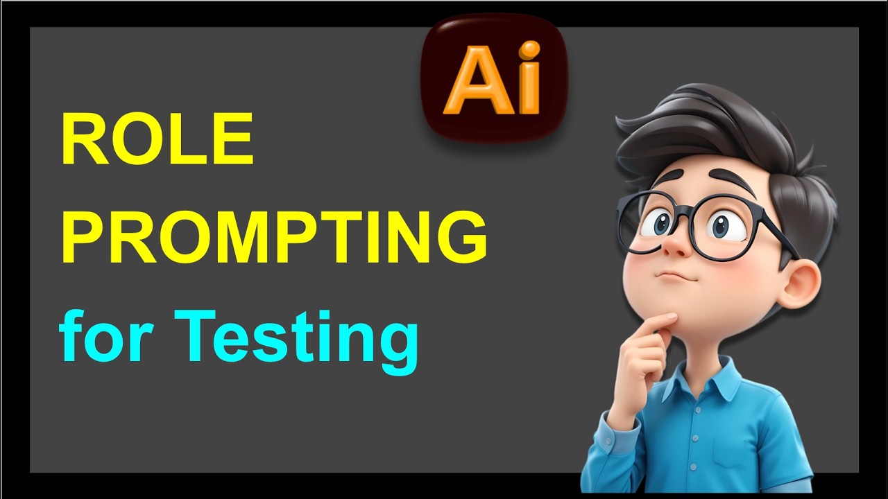 Role Prompting (Persona) | AI for Testing | Explained with Step-by-Step Demo