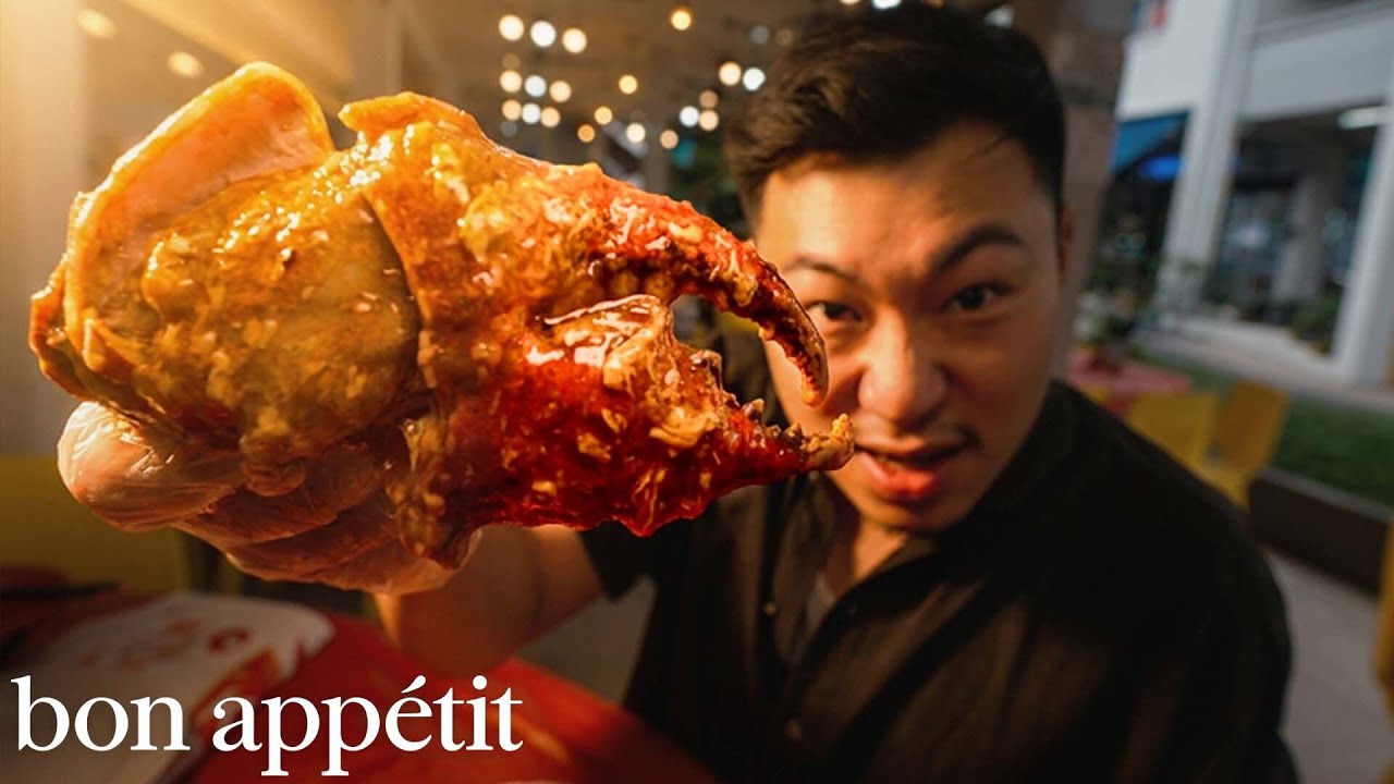 We Tried Singapore’s Legendary Chili Crab | Street Eats | Bon Appétit