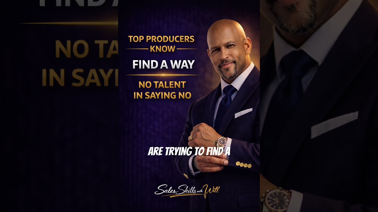 Top Producers Don’t Look For A Way Out — They Find A Way.