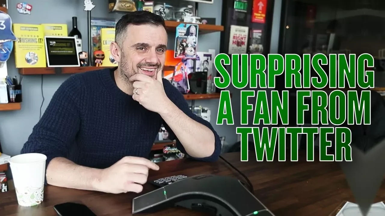 Why Working for Free Gives You Authority | Surprising a Fan From Twitter