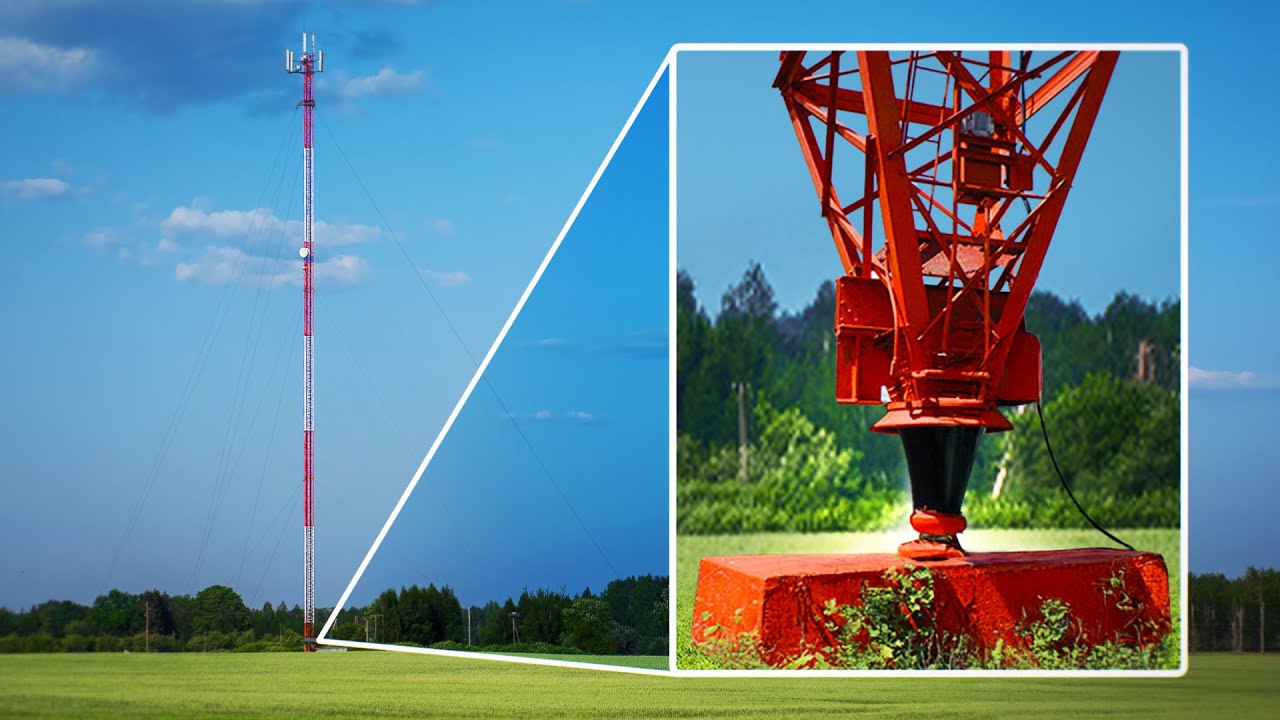 The Bizarre Bases of Antenna Towers