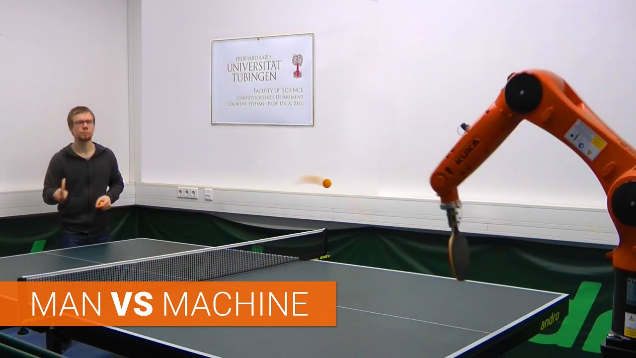 Man VS Machine: Who Plays Table Tennis Better? 🤖