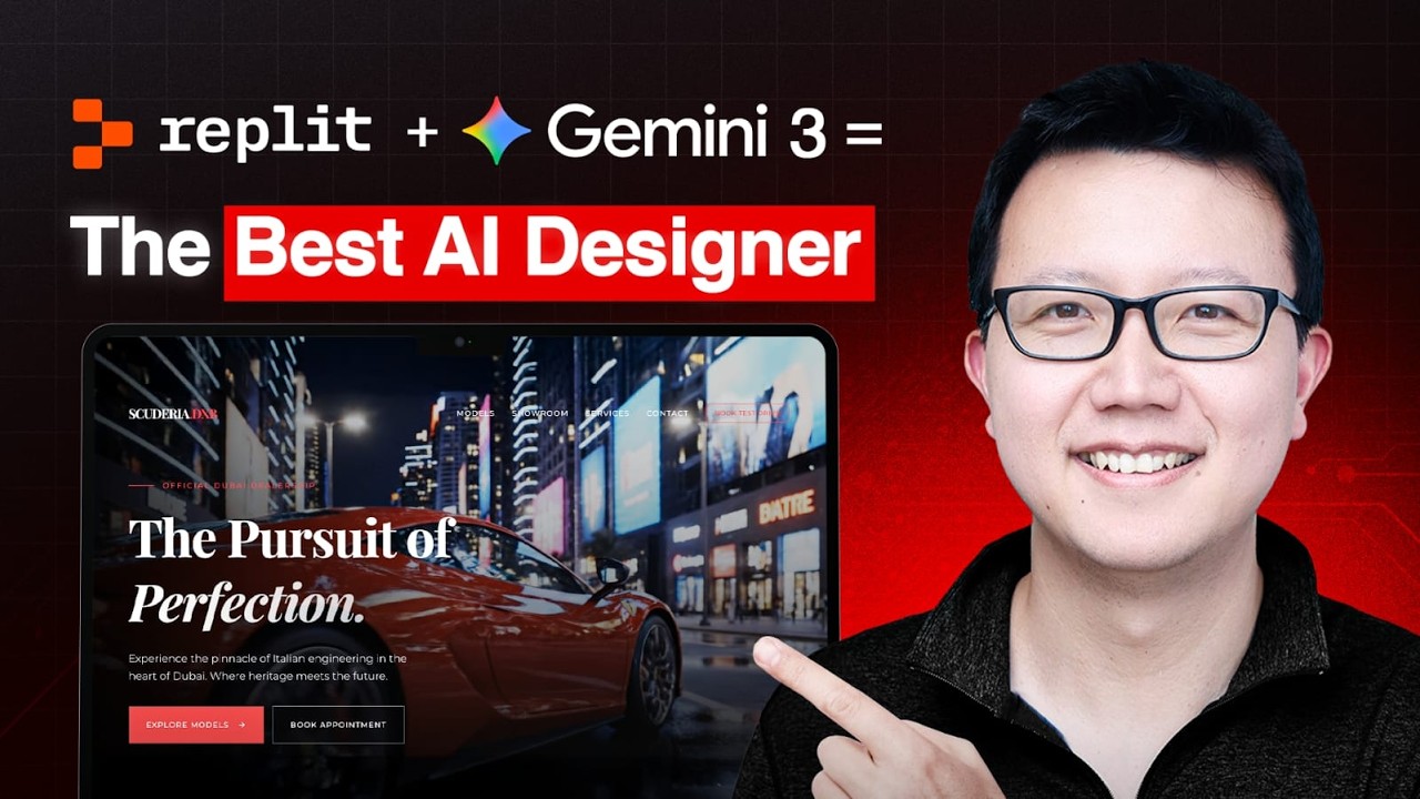Full Tutorial: Build 10 Beautiful Websites in 12 Minutes with Replit and Gemini 3
