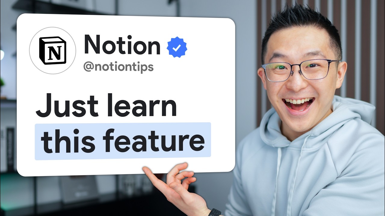 Master 80% of Notion with this ONE Feature