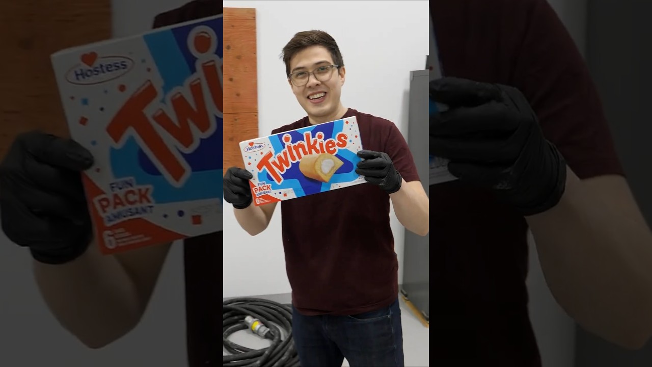 Turning snacks into food pellets