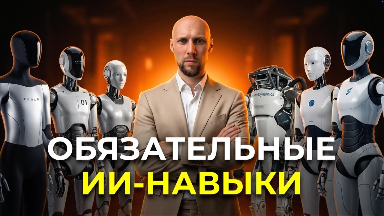 8 ИИ-навыков, которые отделят ТОПов от лузеров в 2026м