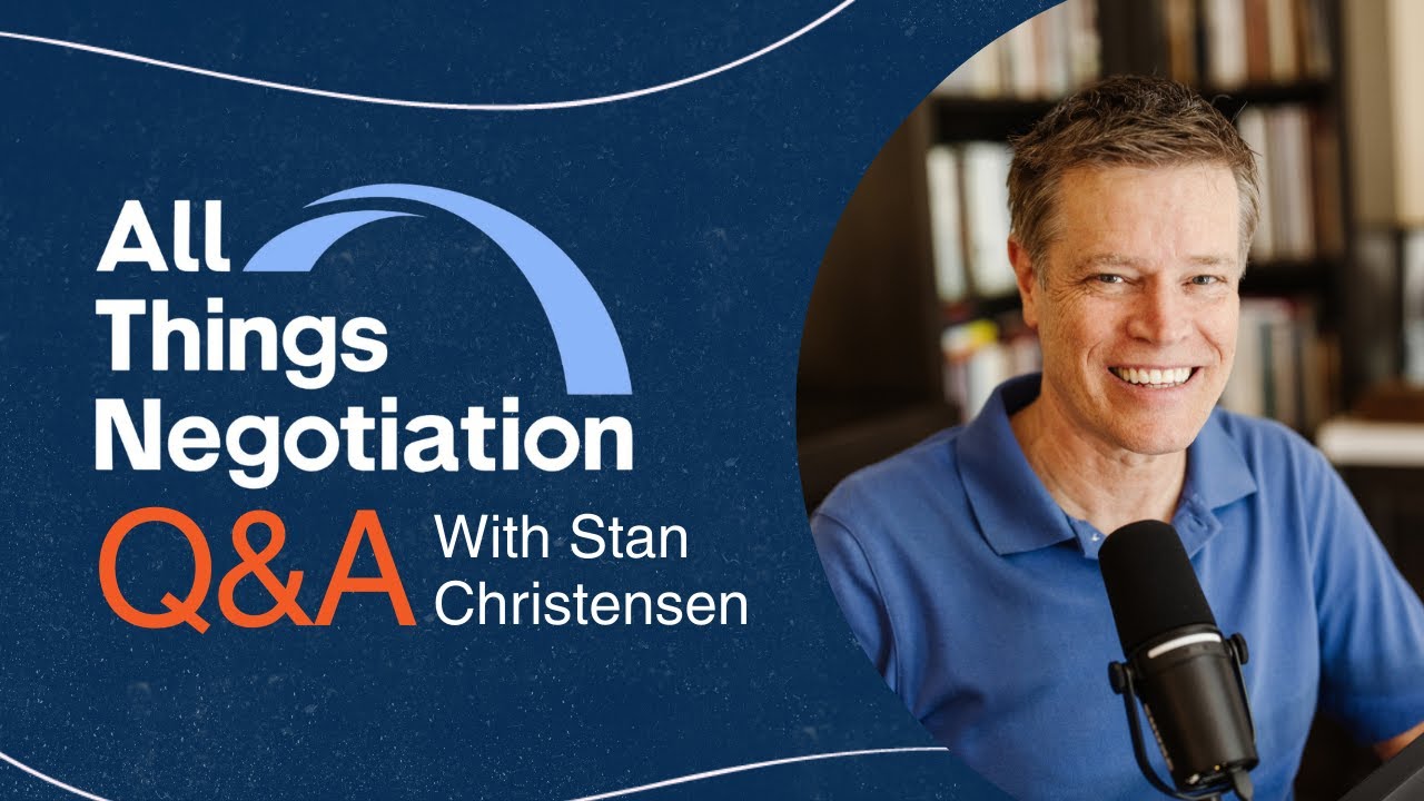 All Things Negotiation Q&A With Stan Christensen