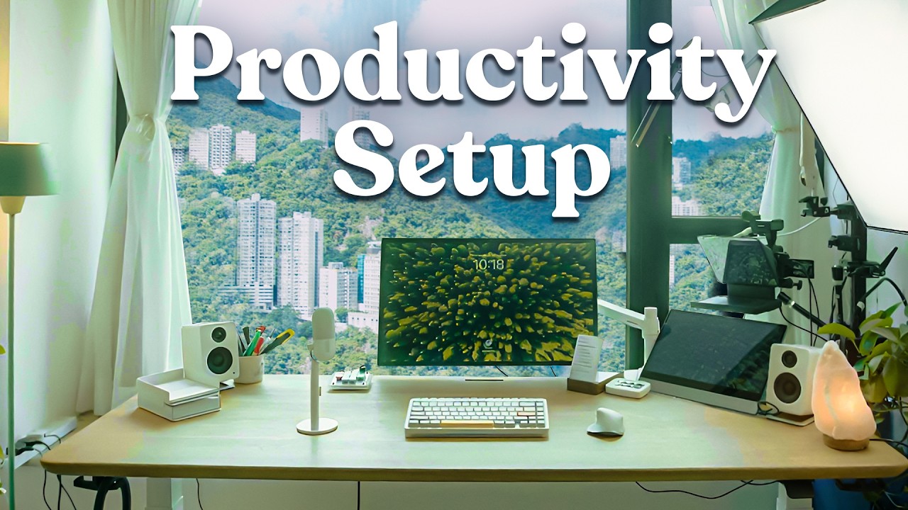 My Productivity Desk Setup Tour (2026)