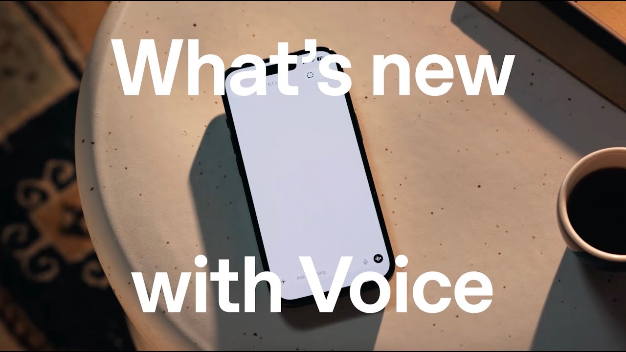 What's New with ChatGPT Voice