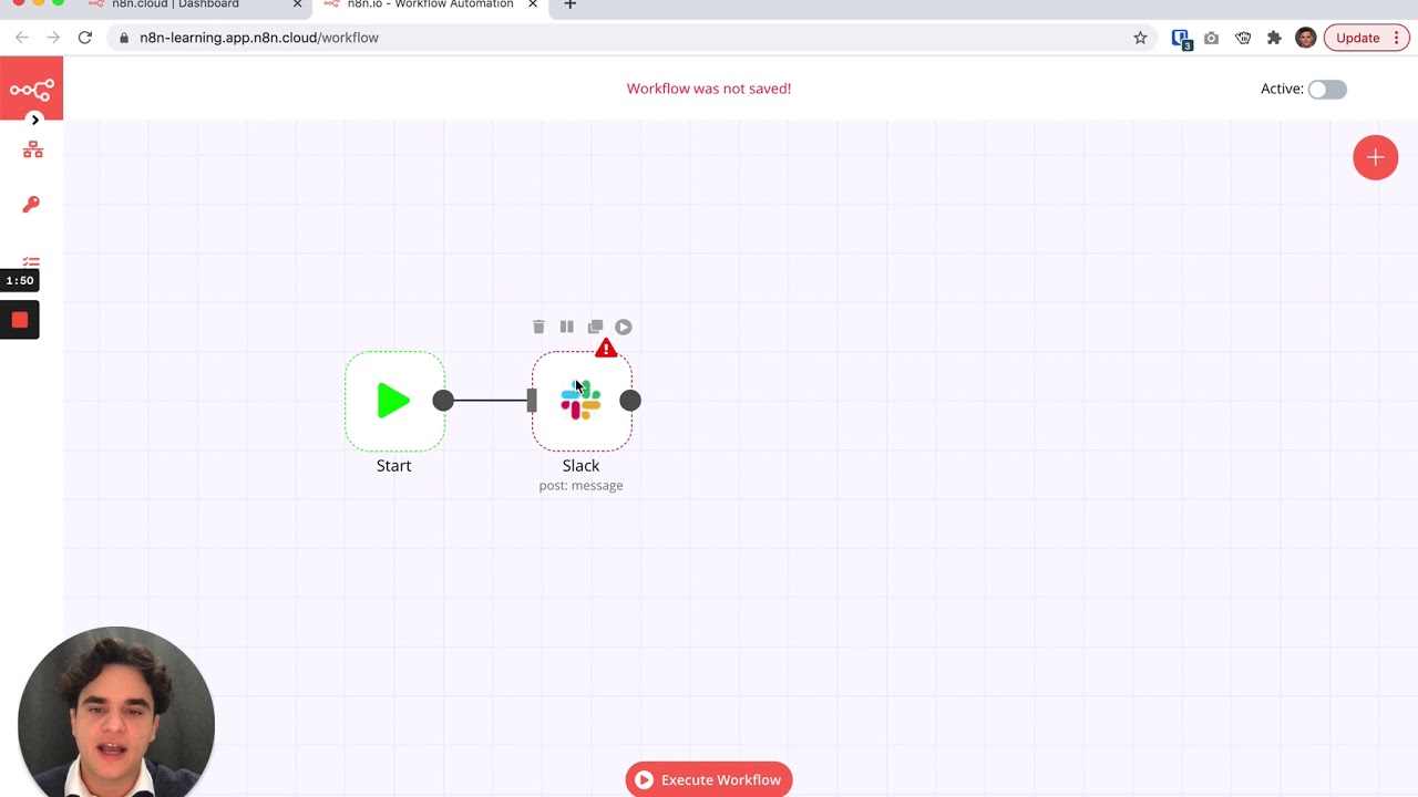 Get started with n8n.cloud (Part 1)