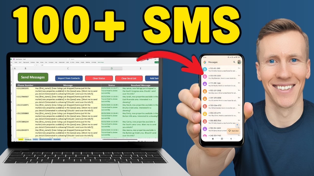 How to Send Bulk SMS from Your PC Using Your Android Phone (Step-by-Step)