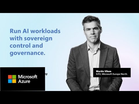 Microsoft Sovereign Cloud Core Customer Scenarios: Sovereign AI Data Processing