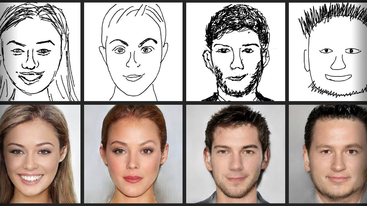 This AI Creates Human Faces From Your Sketches!