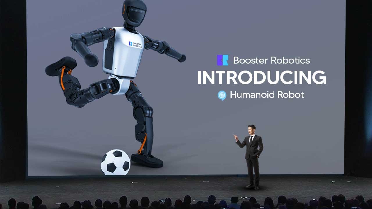 This New Humanoid Robot Plays SOCCER! (Booster T1 Humanoid Robot)