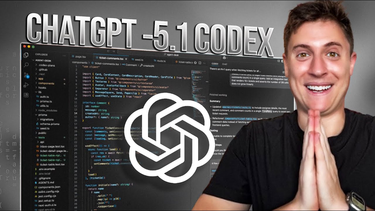 ChatGPT 5.1 Codex Just dropped and it’s a MAJOR Upgrade (full guide)
